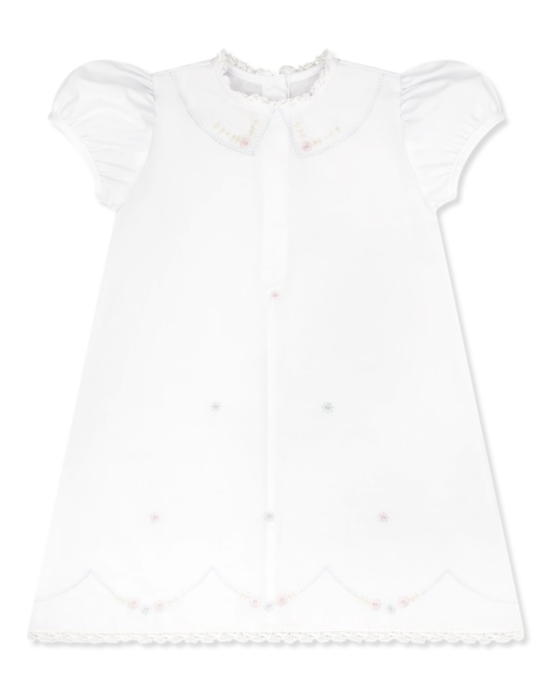 Ashtyn Dress - Blessings White, Blue