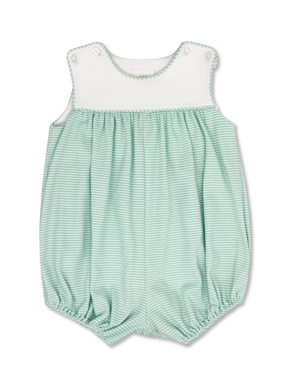 Charming Bubble - Memphis Aqua Ministripe