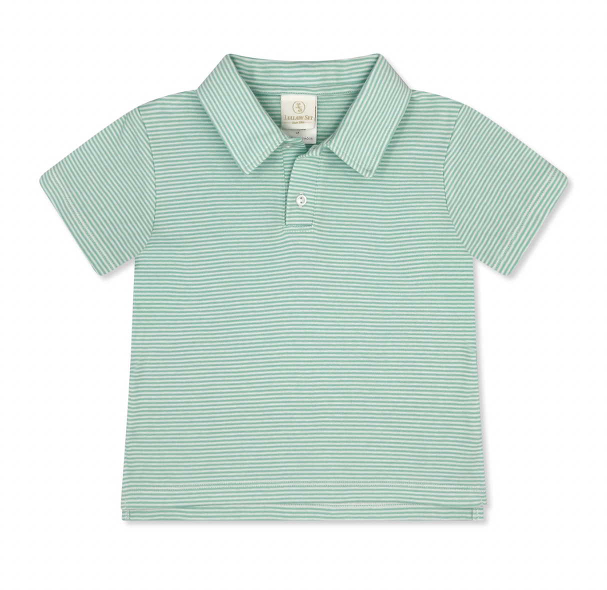 Parker Polo - Memphis Aqua Ministripe