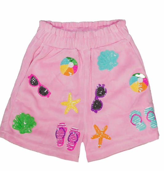 Women's Beach Terry Cloth Shorts