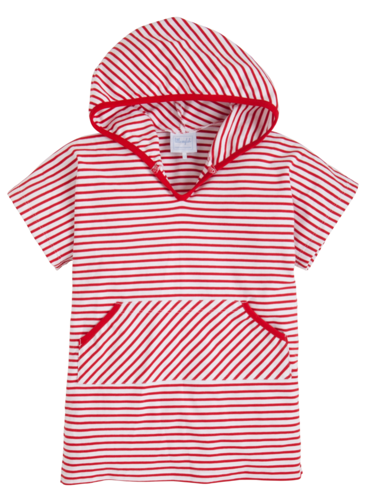 Boys Beach Popover - Red