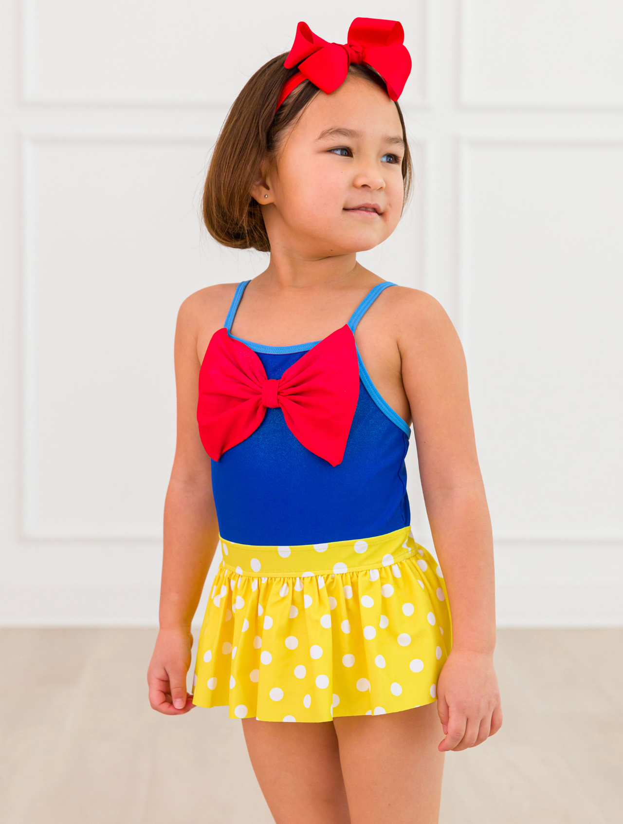 Princess Big Bow Skirted One Piece