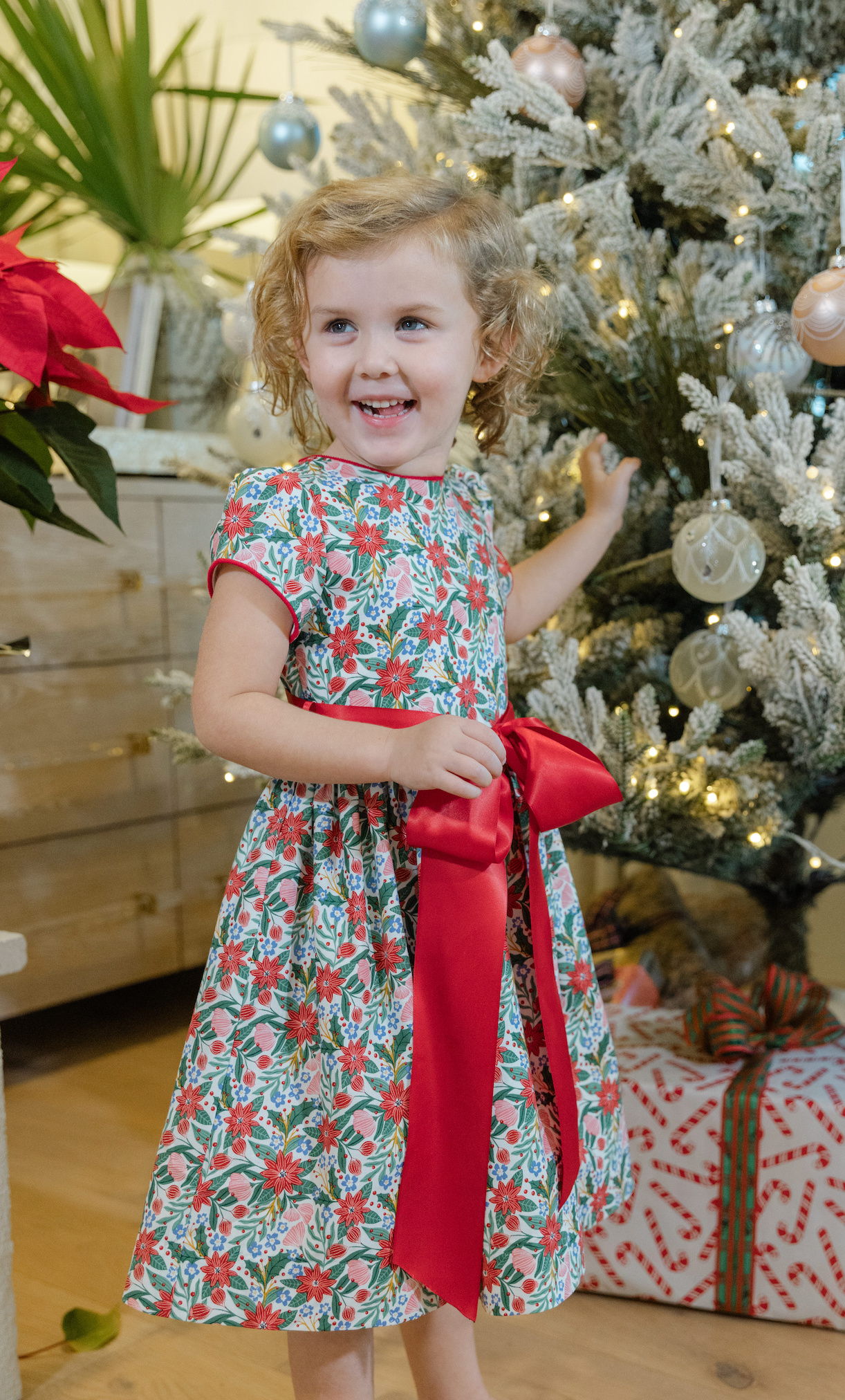 *PRE-ORDER* Merry Meadow Dress with Bow