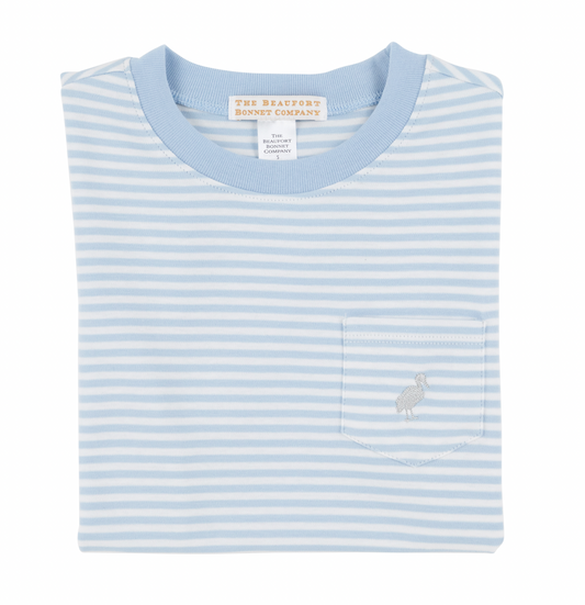 Carter Crewneck - Grantley Gray/Beale Street Blue