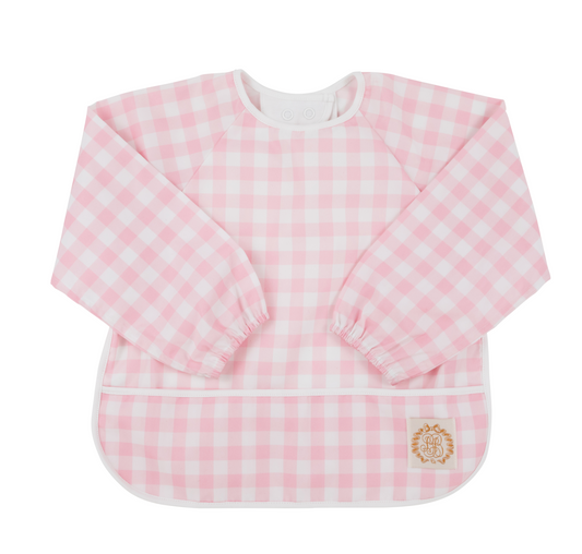 Biscuit Bib - Palm Beach Pink Gingham