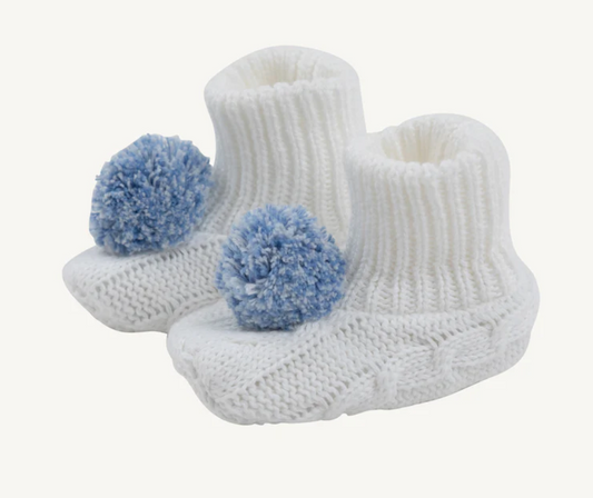 Bryer Bootie - Buckhead Blue/White
