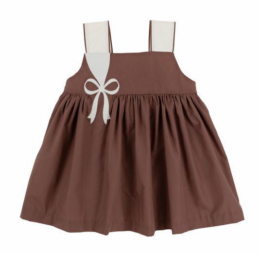 Demi Dress - Gray Bay Brown/Pearl
