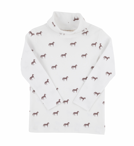 Tatum's Turtleneck Shirt - Henry Clay Horses