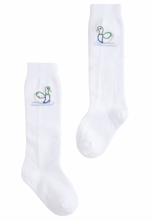 Knee High Socks- Mallard