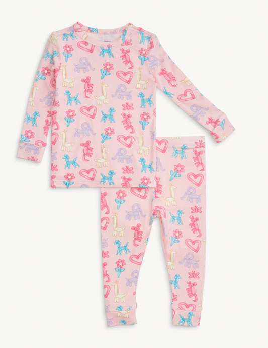 Pink Party Animals Glow In The Dark Pajama