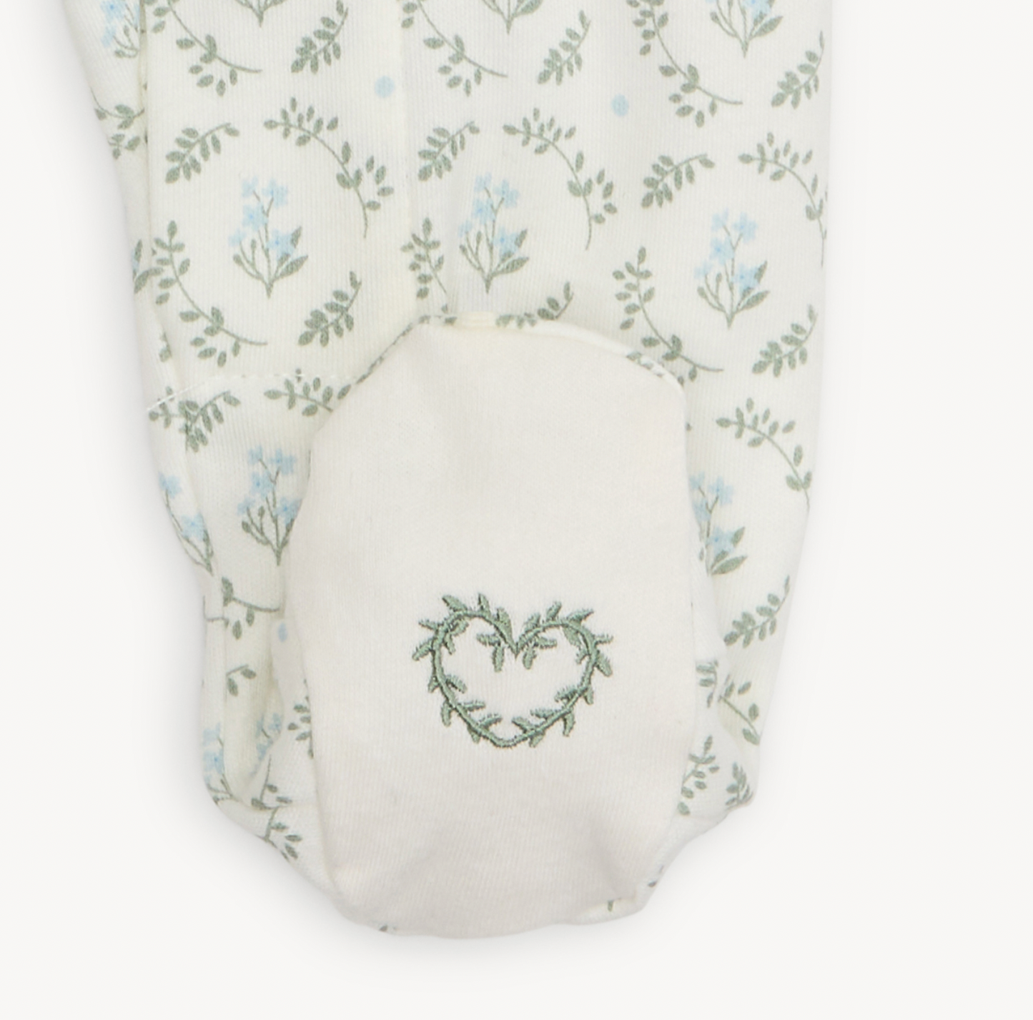 Eloise Organic Cotton Footie