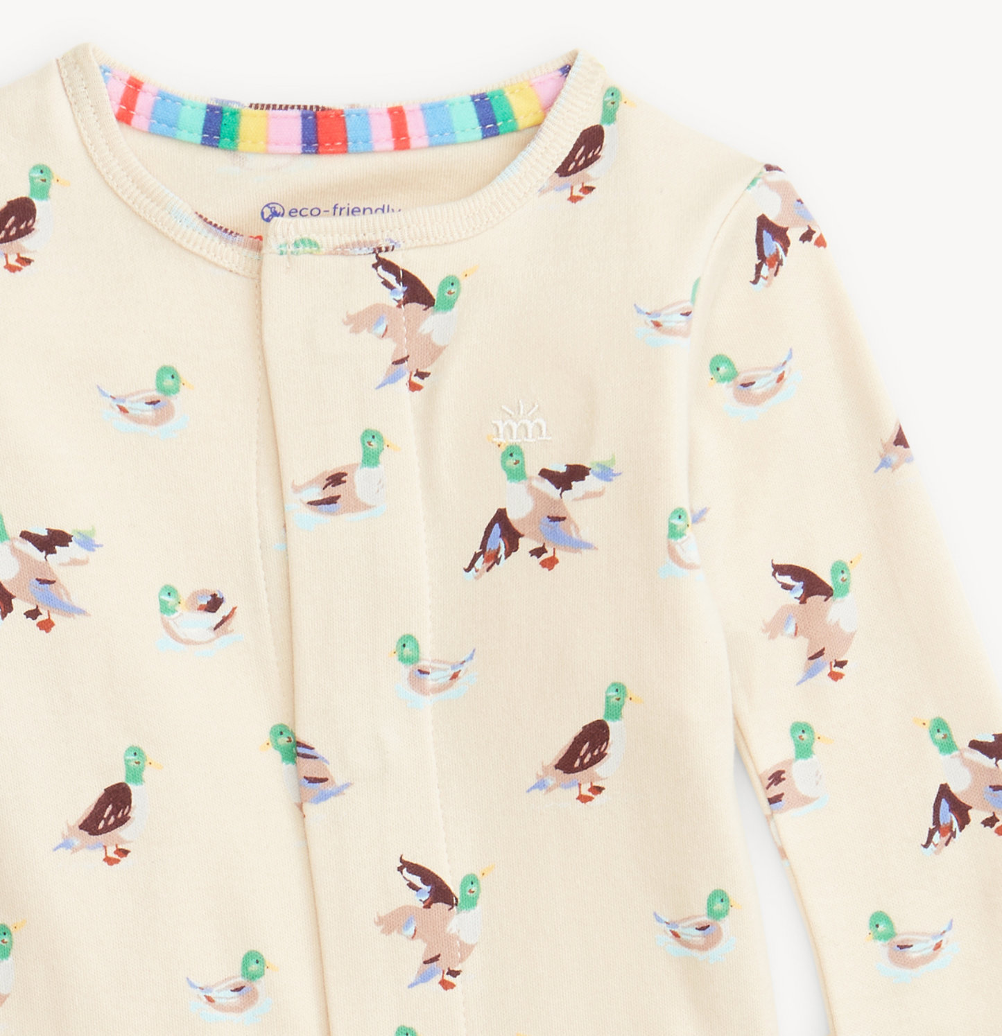 Quack Me Up Organic Cotton Footie