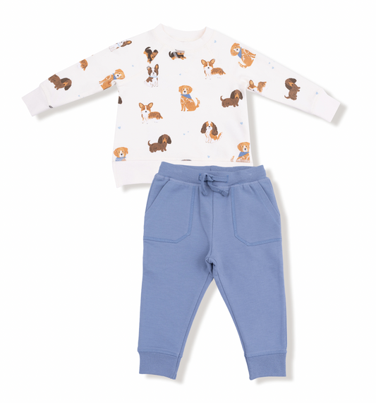 Best Friend Dogs Sweatshirt with Joggers