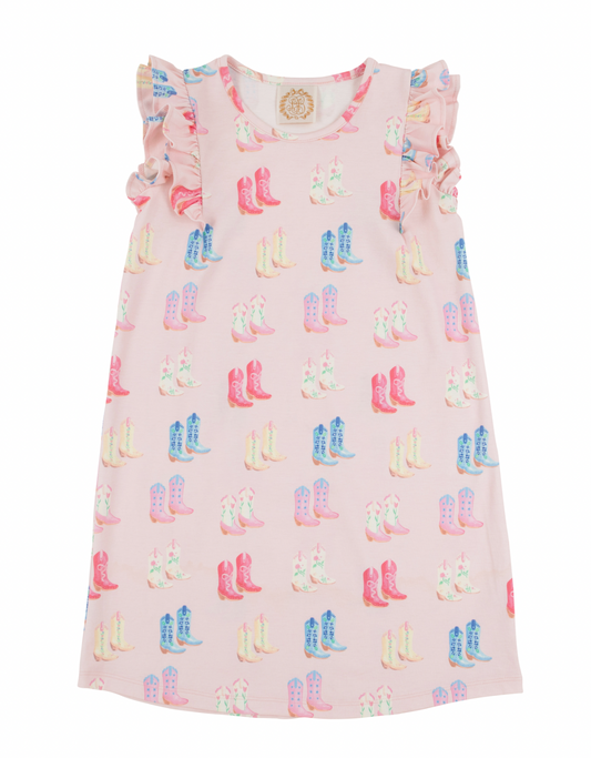 Ruehling Ruffle Dress - Cute to Boot