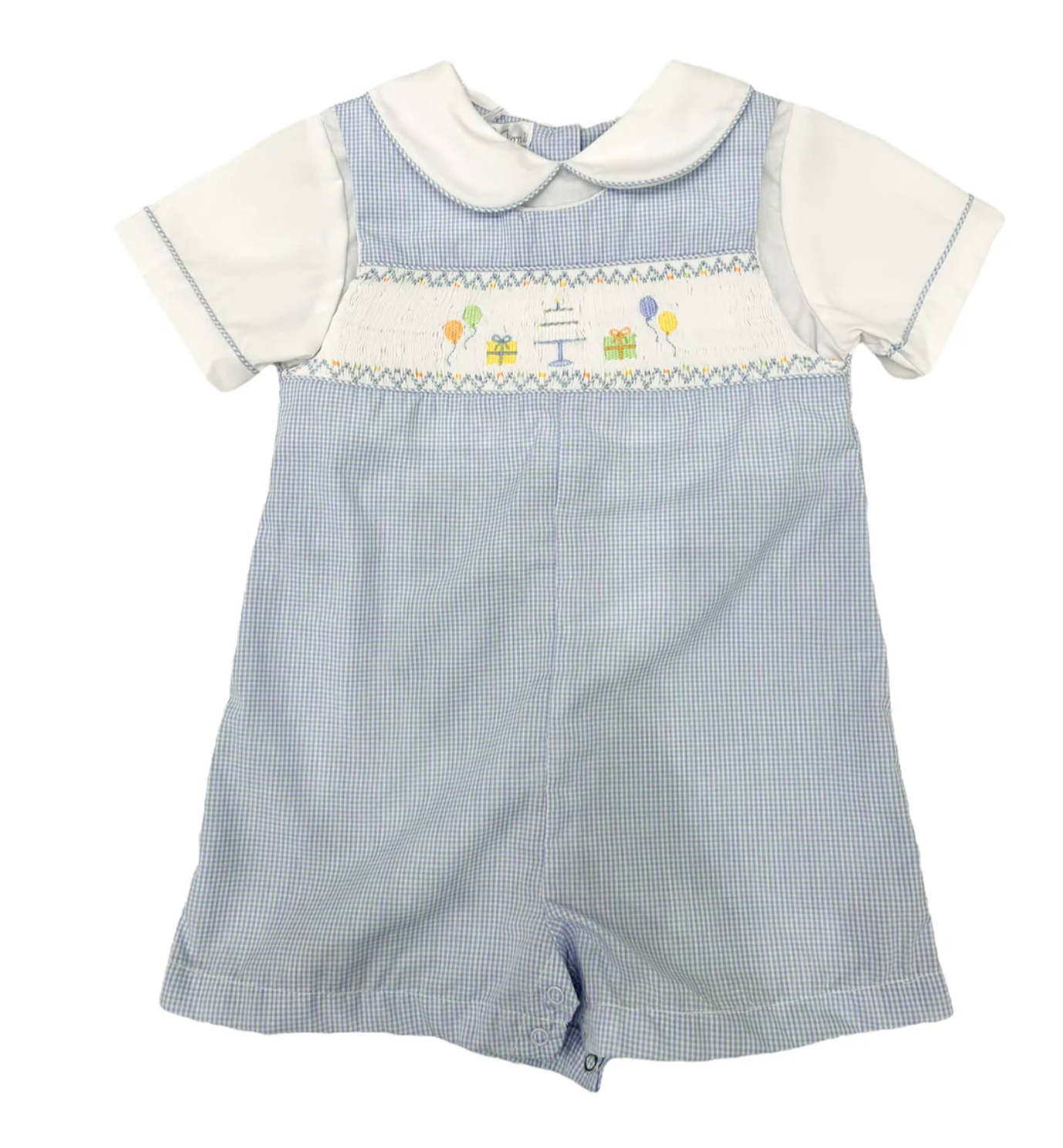 Smocked Birthday Jon Jon