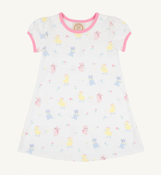 Penny Play Dress - Spring Spectacular/Hampton Hot Pink