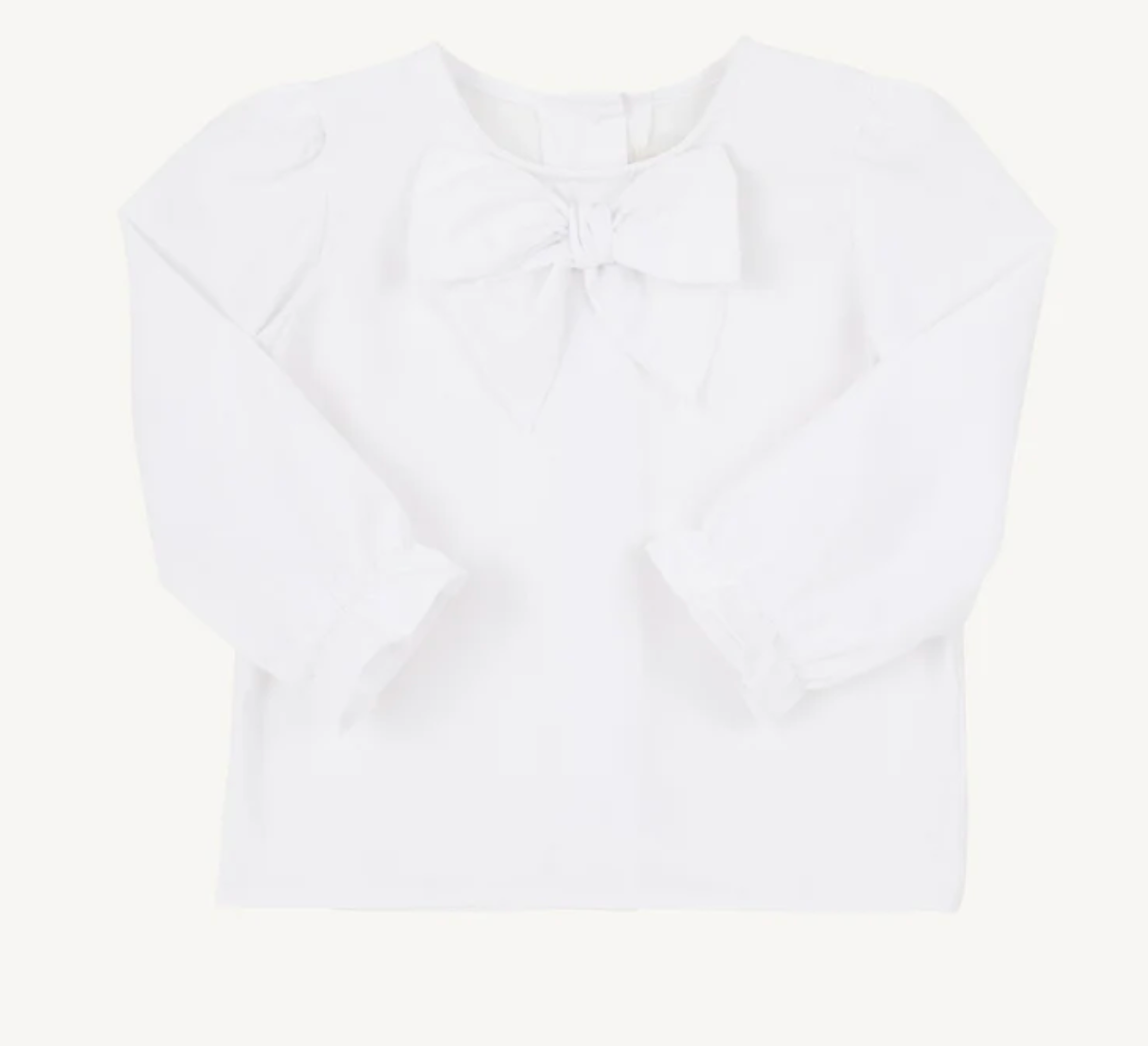 Beatrice Bow Blouse - White
