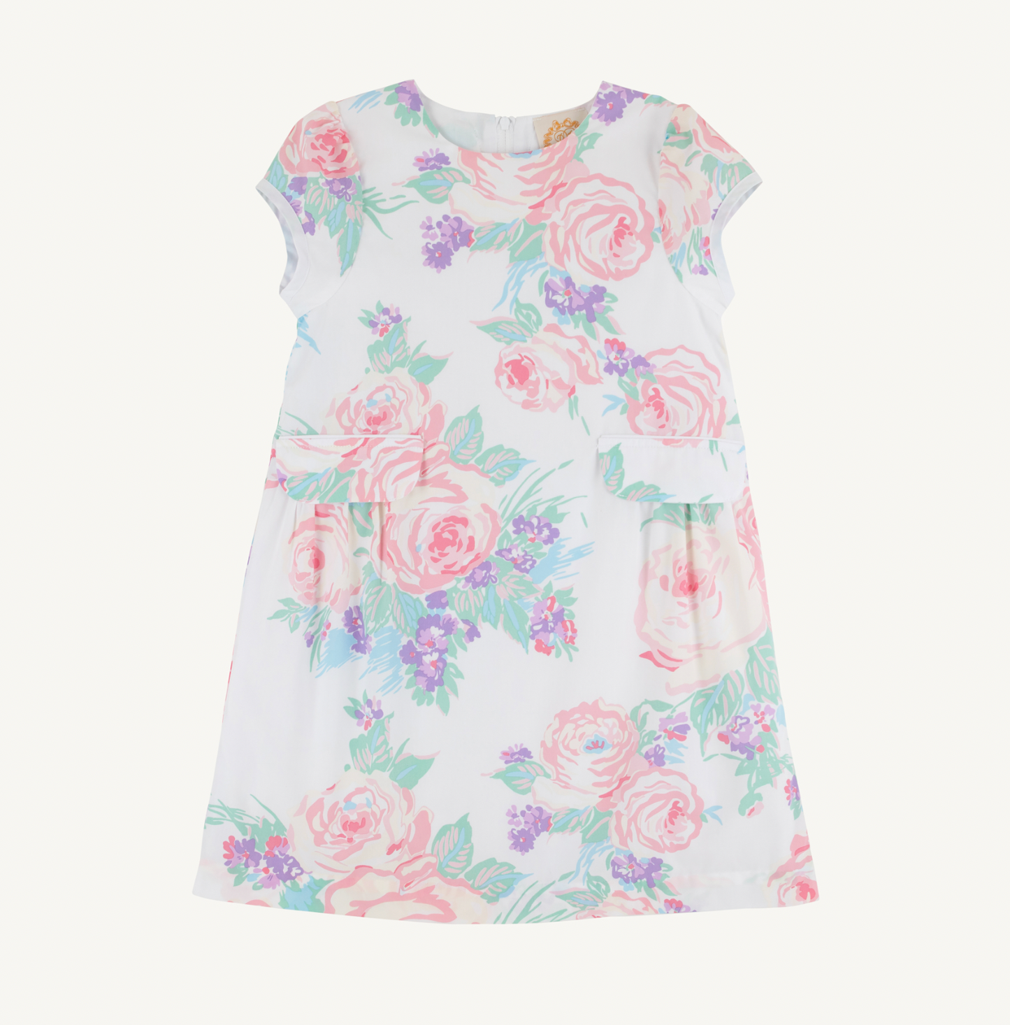 Betts Bow Dress - Princess Grace Rose