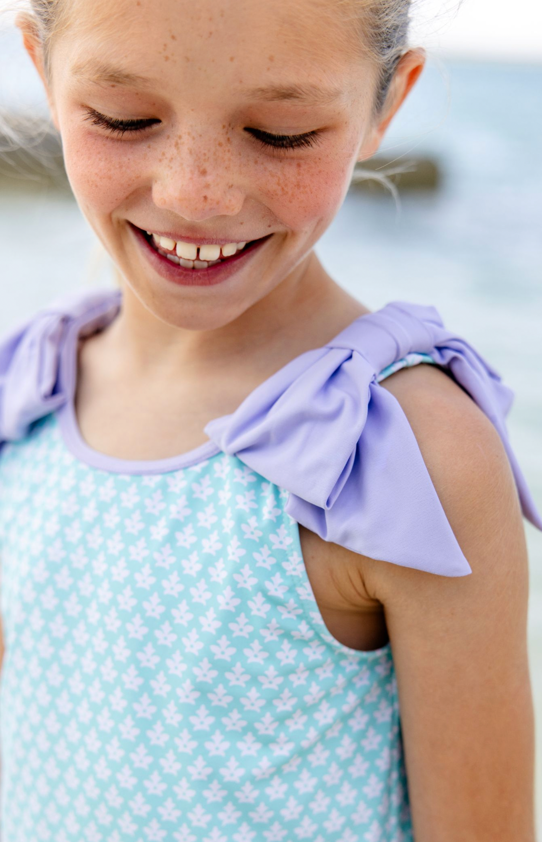 Snorkel Tour Tankini -Dunmore Doo-Dad/Lauderdale Lavender
