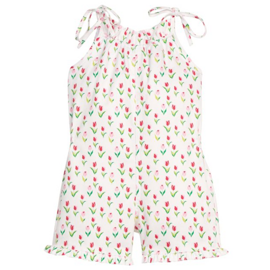 Mini Romper- Tulip Valley