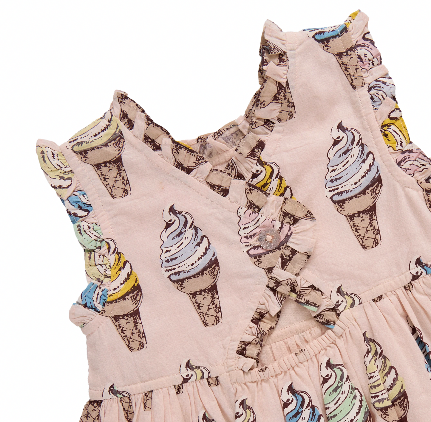 Alyssa Dress- Pink Soft Serve