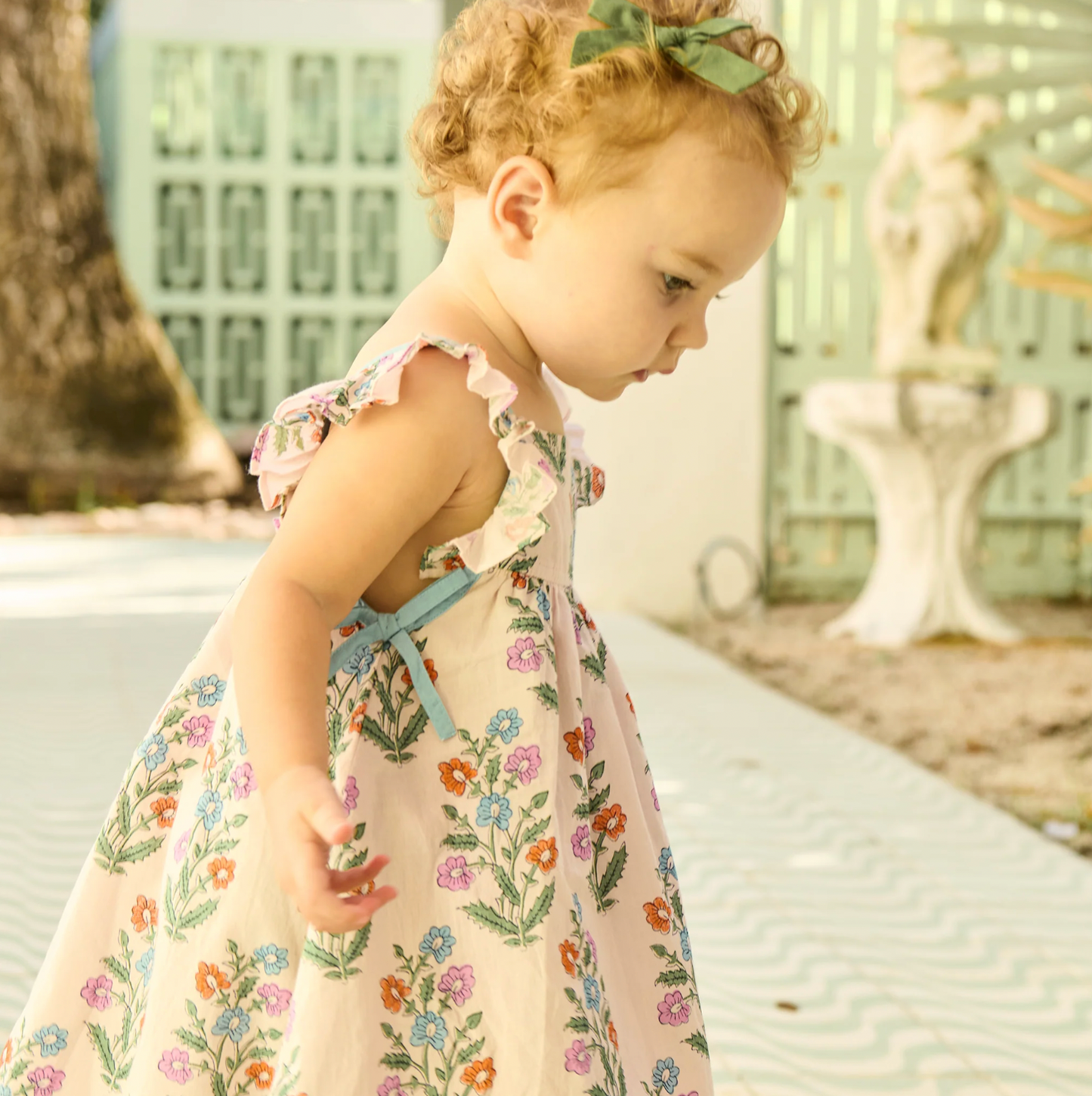 Ailee Dress Set- Pink Dewdrop