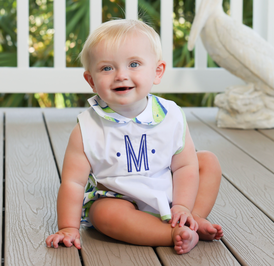 Boy Diaper Set- Mahi Mahi