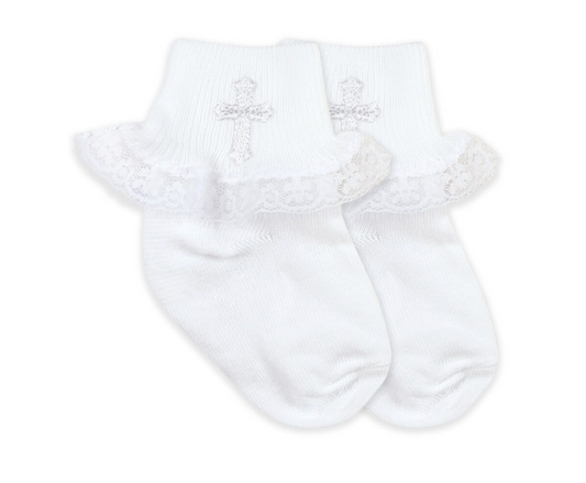 Christening Lace Socks