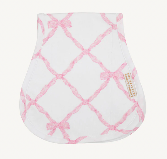 Oopsie Daisy Burp Cloth- Belle Meade Bow