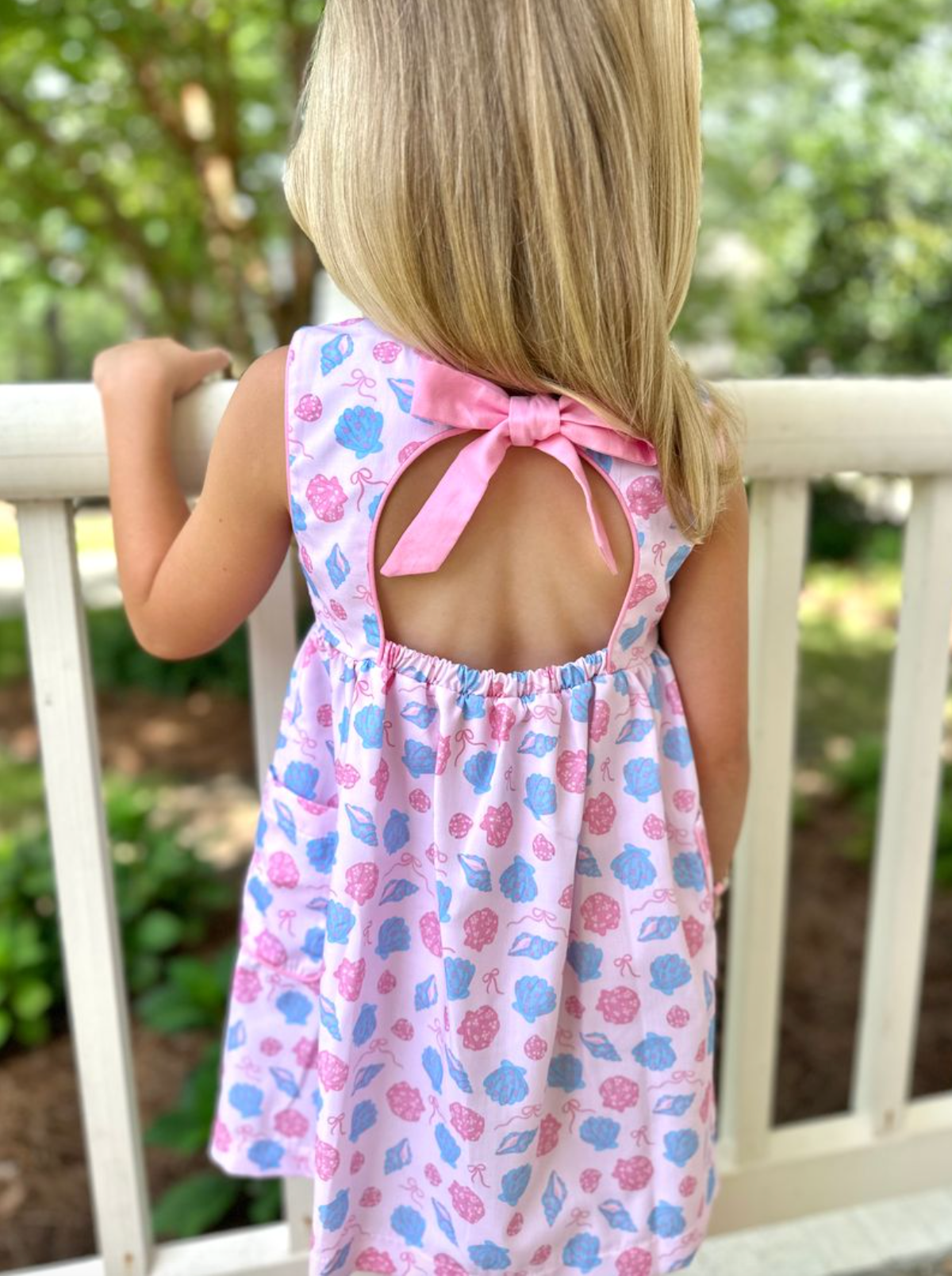 Maisy Dress- Pastel Shells