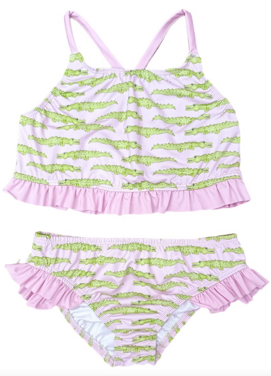 PRE-ORDER Lila Two Piece- Alligator