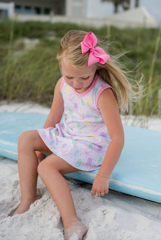 PRE-ORDER Madison Sleeveless Play Dress- Sweet Summertime