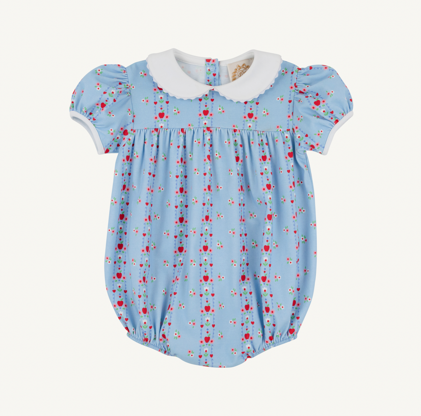 Cindy Lou Bubble- First Day Flowers/Worth Ave White/Richmond Red