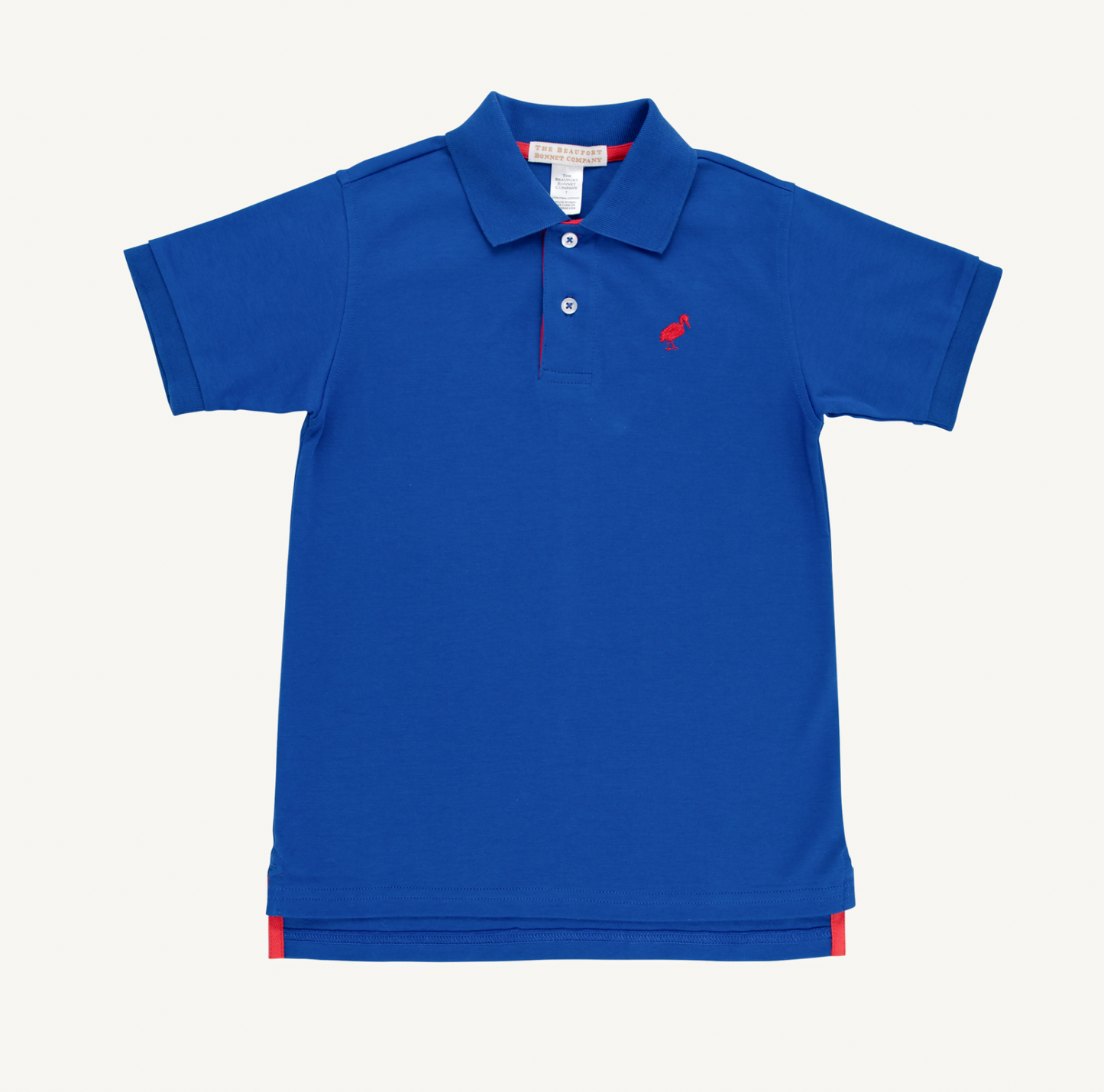 Prim and Proper Polo- Rockefeller Royal/Richmond Red