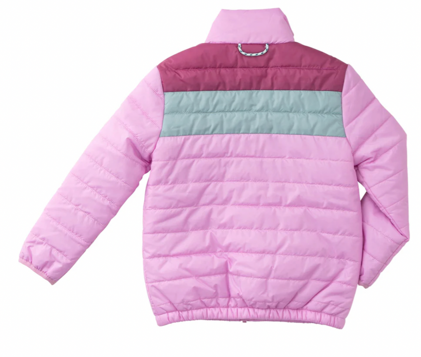 *PRE-ORDER* Puffer Jacket - Orchid Colorblock