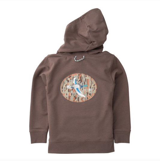*PRE-ORDER* Spinnerbait Hooded Sweatshirt- Coffee Quartz