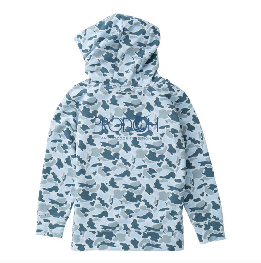 *PRE-ORDER* Spinnerbait Hooded Sweatshirt- Blues Break Point Camo