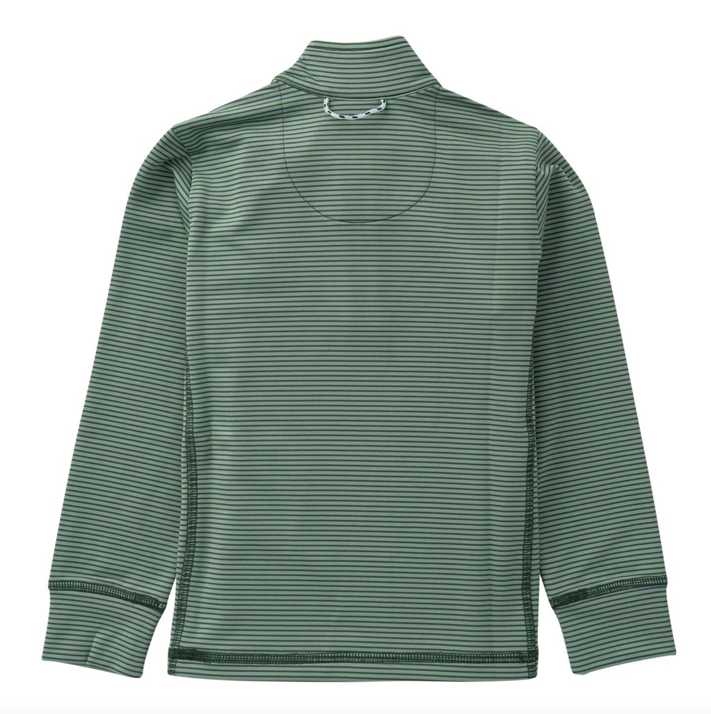 *PRE-ORDER* Pro Performance Zip Pullover- Camping Hedge Green Stripe