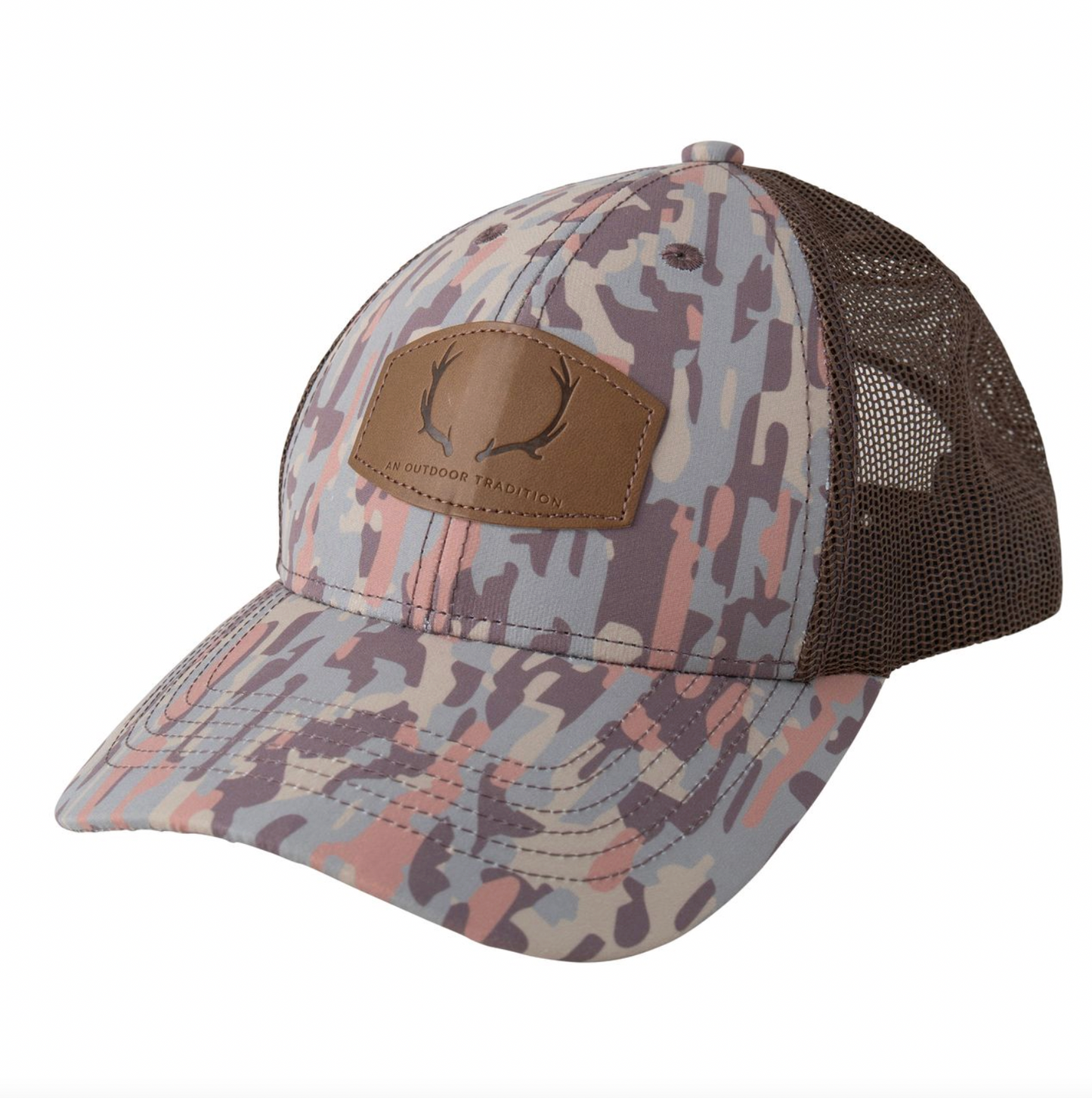 *PRE-ORDER* Trucker Hat- Neutral Stay in the Lines Camo