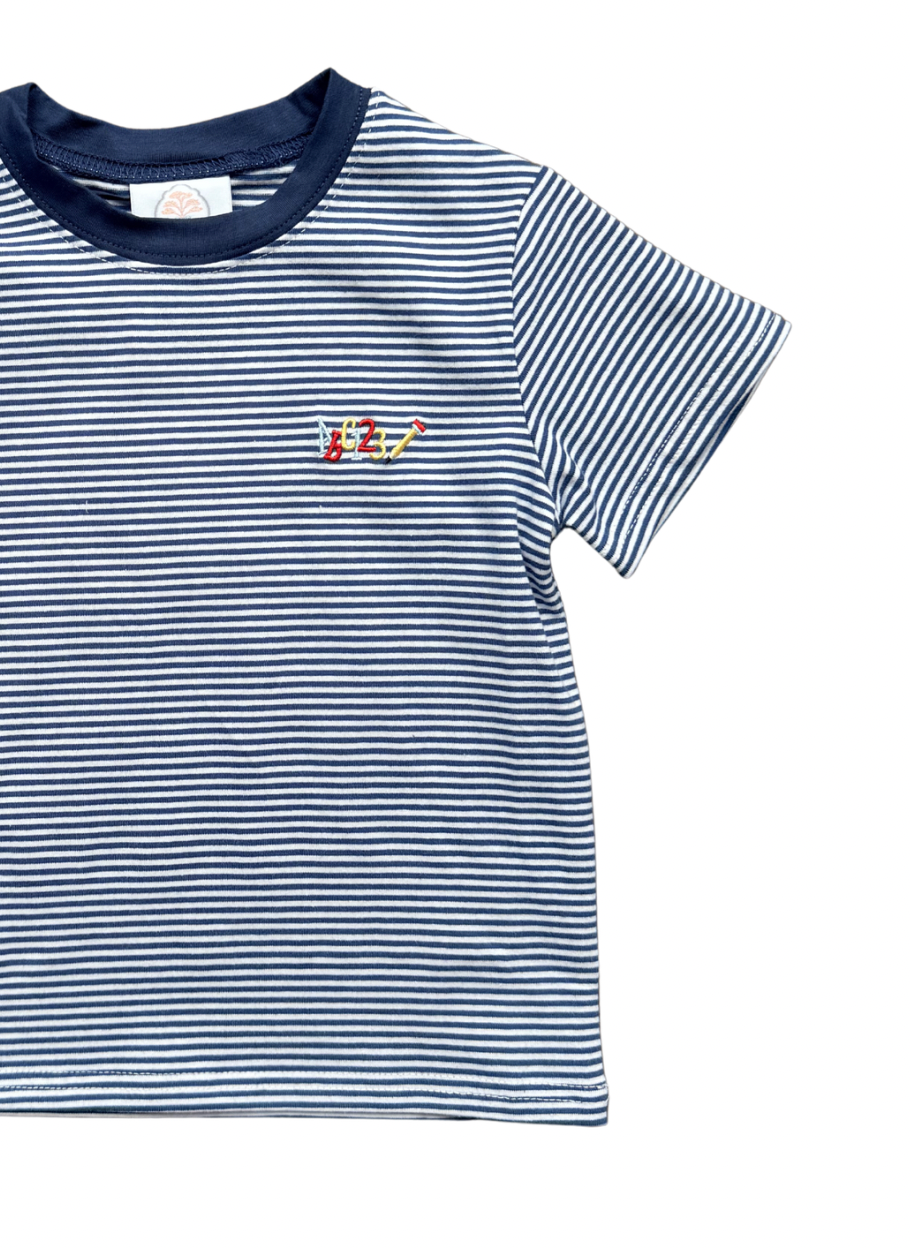 Beau Basic Tee- ABC 123