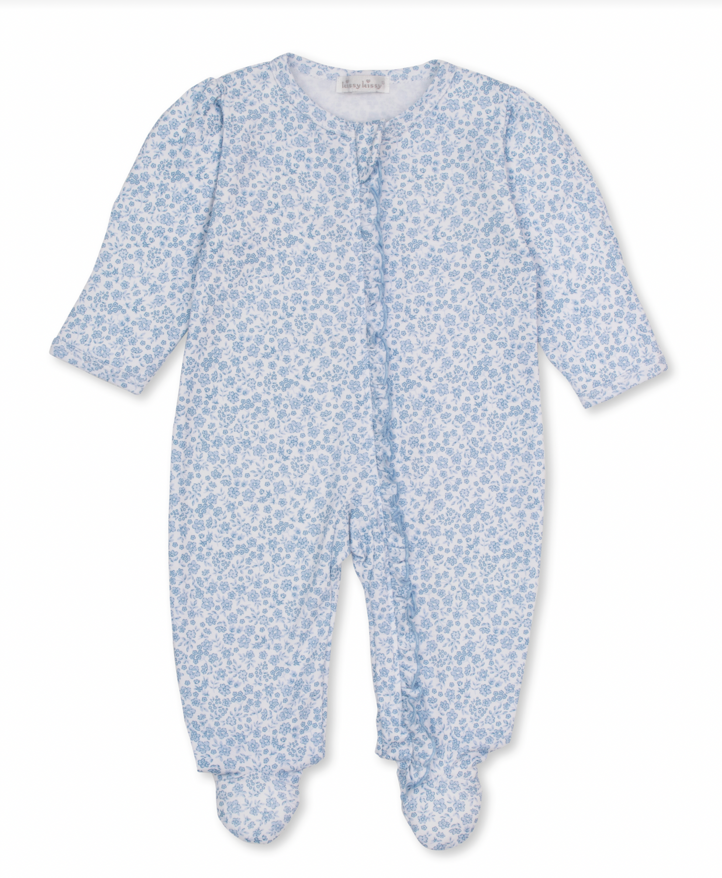 Footie w/ Zipper- Fall Blooms