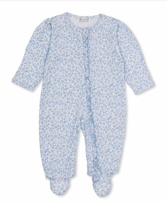 Footie w/ Zipper- Fall Blooms
