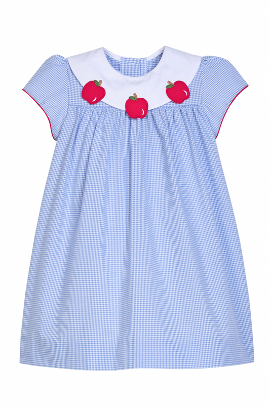 *PRE-ORDER* Bib Dress- Apples