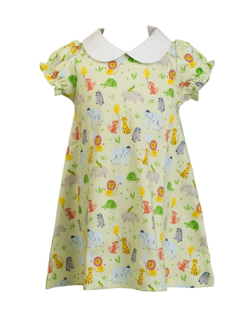 *PRE-ORDER* SS Dress- Zoo Keeper