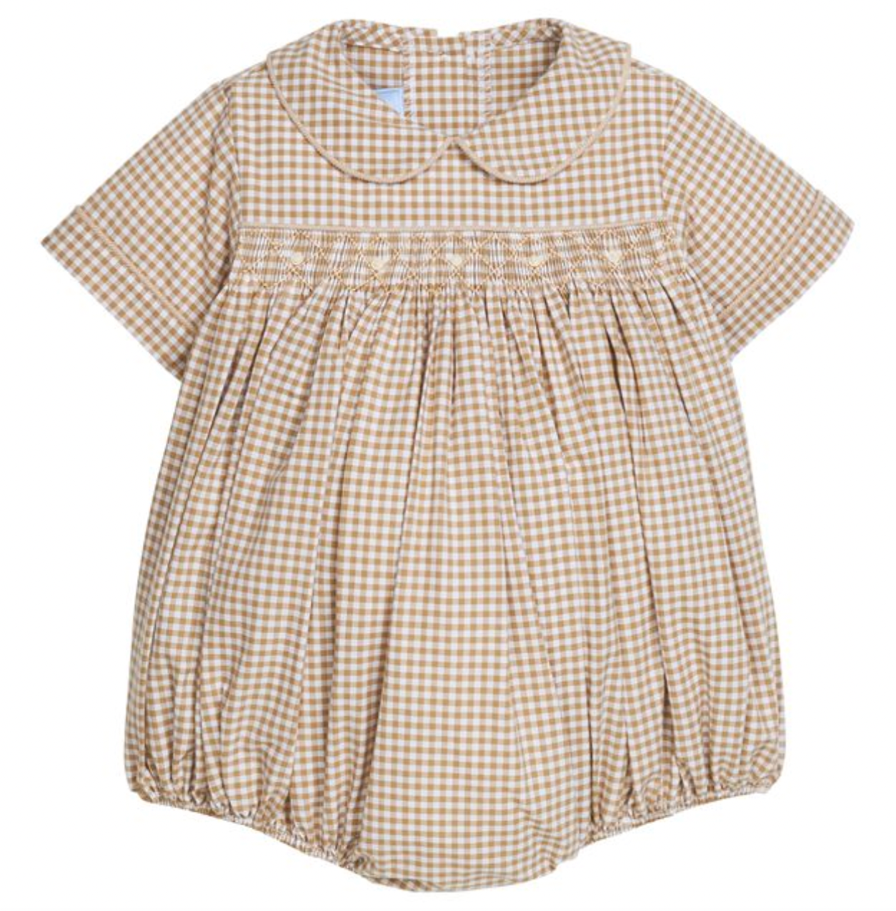 *PRE-ORDER* Barrington Bubble- Khaki Gingham