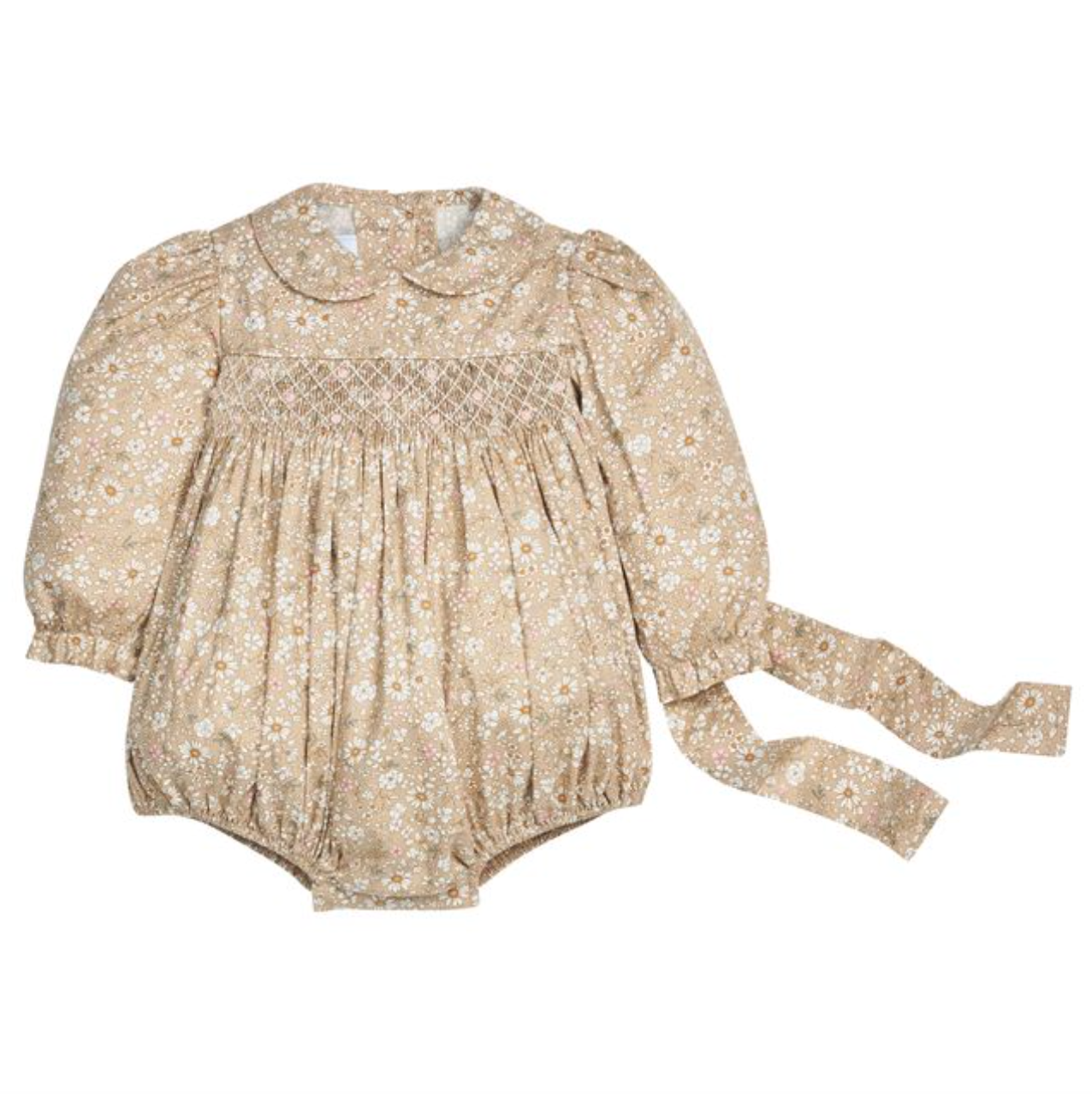 *PRE-ORDER* Smocked Charlotte Bubble- Camden Floral