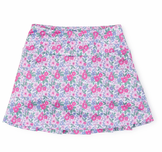 Margot Girls' Performance Skirt- Heirloom Floral