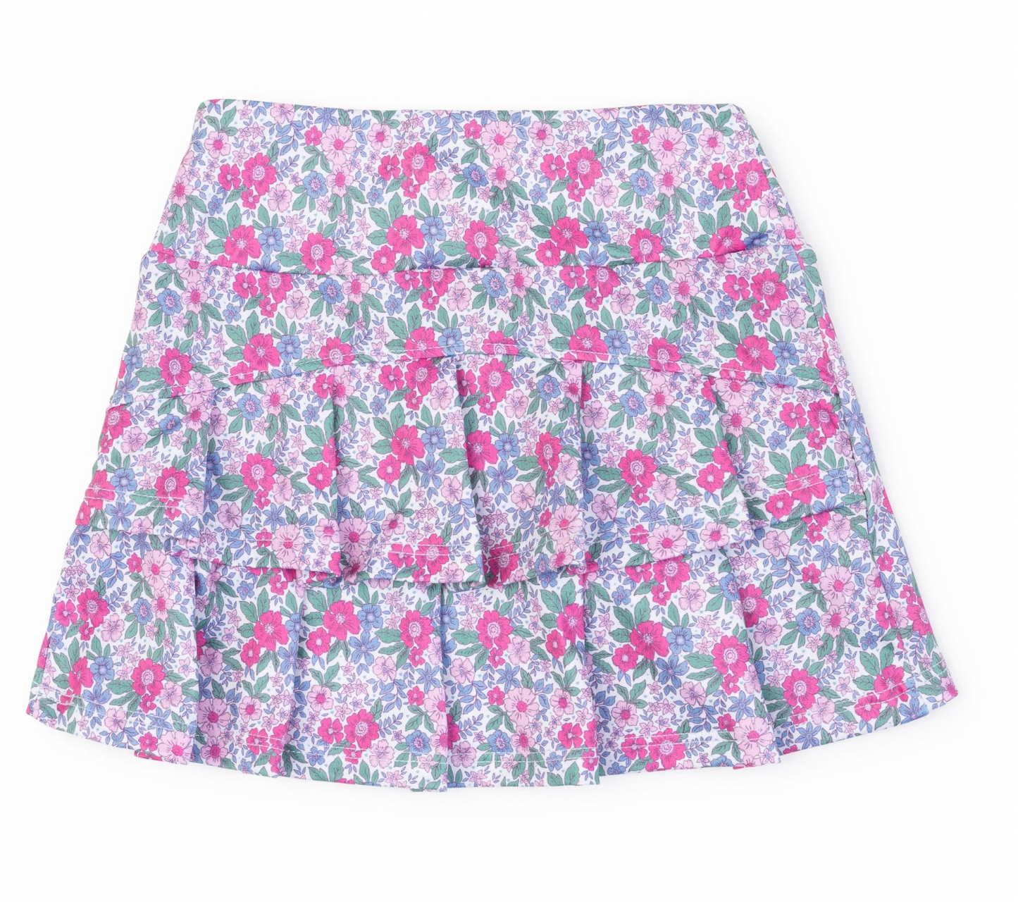 Margot Girls' Performance Skirt- Heirloom Floral