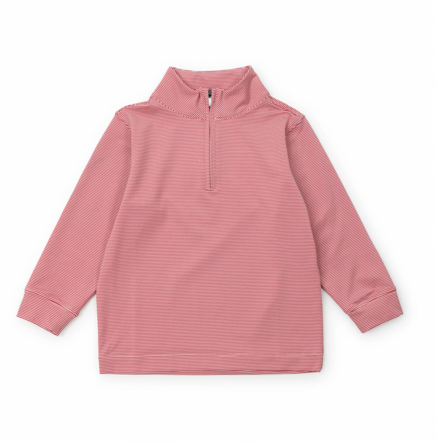 Sam Performance Pullover- Red Stripes
