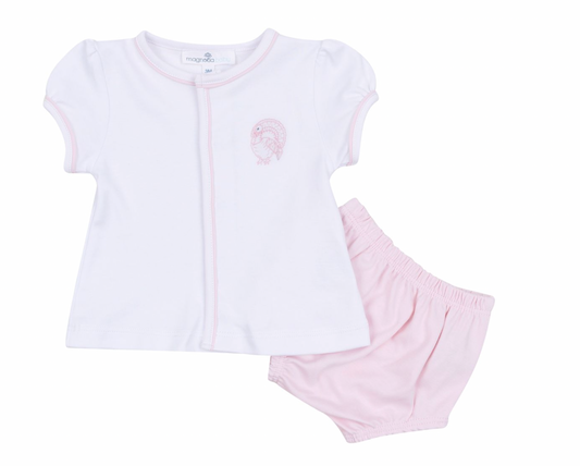 Harvest Blessing Diaper Cover Set- Pink